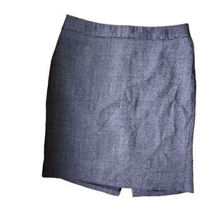 Brooks Brothers Women's 6 Petite Pinstripe 100%Wool Pencil Skirt - Flaws